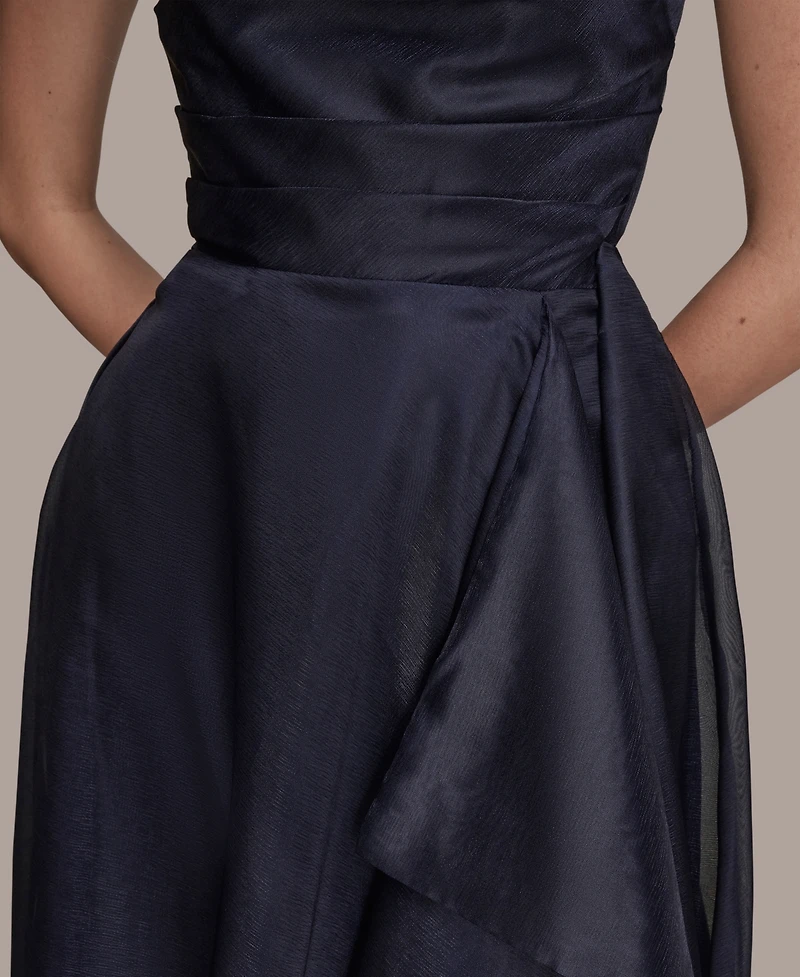 Donna Karan New York Women's Ruched Strapless Gown
