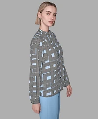 Karl Lagerfeld Paris Women's Printed Top