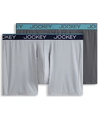 Jockey Men's 2-Pack Chafe-Proof Micro Boxer Briefs