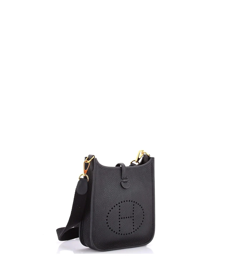 Pre-Owned Hermes Tpm Evelyne Bag Gen Iii Clemence