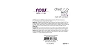 Now Foods Chest Rub Relief ,2 fl oz