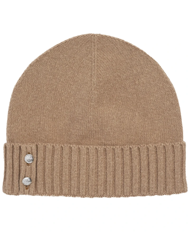 Lauren Ralph Crest Knit Beanie Hat