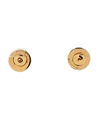 Pre-Owned Bvlgari Classic Round Stud Earrings