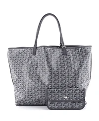 Pre-Owned Goyard Gm Anjou Reversible Tote Coated Canvas