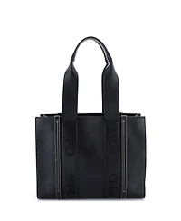 Pre-Owned Chloe Medium Woody Tote Leather