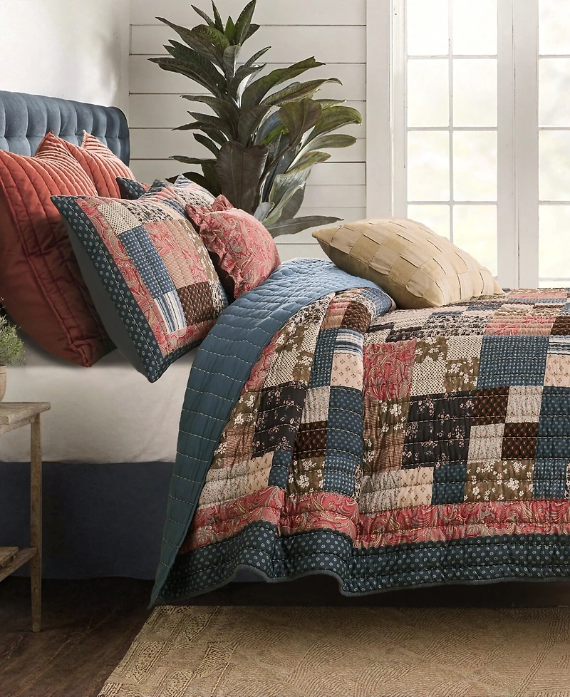 Greenland Home Fashions Shiloh Patchwork 2-Pc. Quilt Set, Twin/Twin Xl