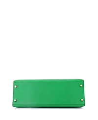 Pre-Owned HERMES Kelly 32 Handbag Green Epsom with Gold Hardware