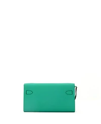 Pre-Owned Hermes Kelly To Go Wallet Verso Epsom