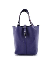 Pre-Owned HERMES Mm Picotin Lock Bag Tressage Epsom