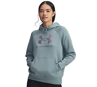 Under Armour Women's Rival Fleece Shimmer Hoodie