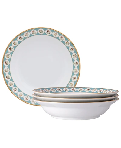 Noritake Lodi's Morning 4-Pc. Rim Dinner Bowl Set, Service for 4