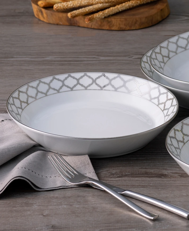 Noritake Eternal Palace 4-Pc. Coupe Dinner Bowl Set, Service for 4