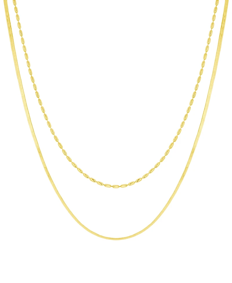 And Now This Double Strand Necklace