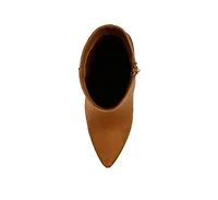 Clubdate Block Heeled Ankle Boots Women