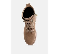 Carmac Womens High Ankle Platform Boots
