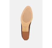 Rag & Co Patent Pleather Penny Loafers Women