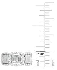 Macy's Diamond Ring (1 ct. t.w.) in 14K White Gold