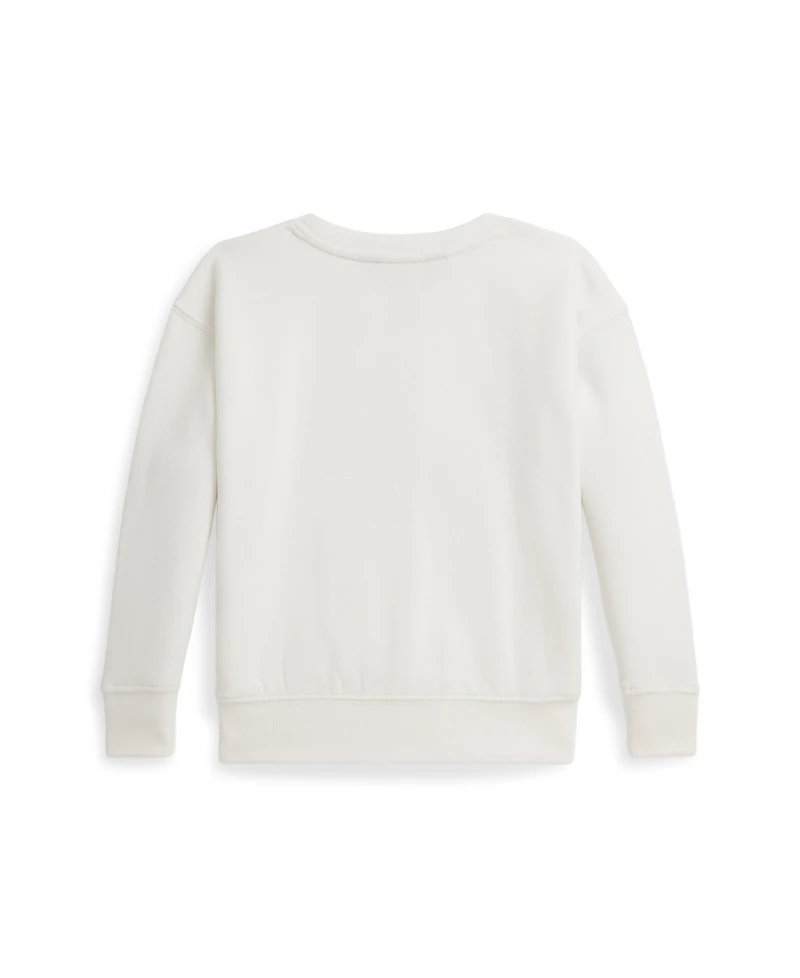 Polo Ralph Lauren Girls 2T-6X Long Sleeves Boxy Sweatshirt