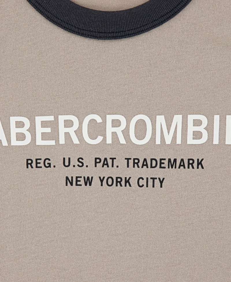abercrombie kids Boys 5-18 Ringer Short Sleeve T-Shirt