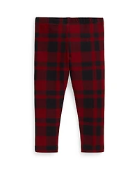 Polo Ralph Lauren Girls 2T-6X Elastic Plaid Leggings