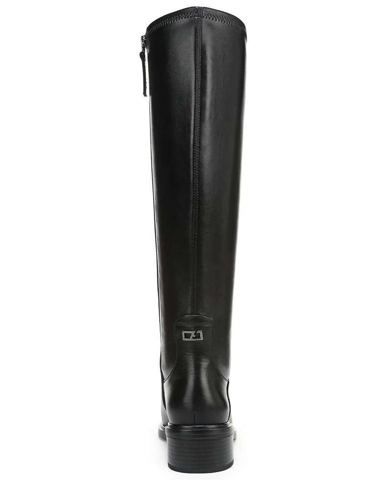 Franco Sarto Women's Gisella Wide Calf Round Toe Zip Tall Boots