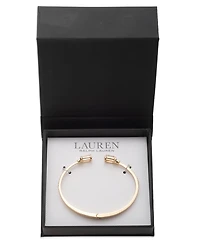 Lauren Ralph Crystal Stone Cuff Bracelet