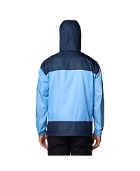 Columbia Men's Carolina Blue North Tar Heels Flash Challenger Ii Omni-Shade Full-Zip Hoodie Windbreaker Jacket