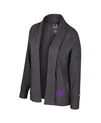 Colosseum Women's Charcoal Kansas State Wildcats Dash Cardigan
