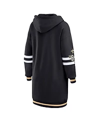Wear by Erin Andrews Women's Black New Orleans Saints Hoodie Dress