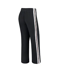 Wear by Erin Andrews Women's Black Cleveland Browns Color Block Straight Leg Pants