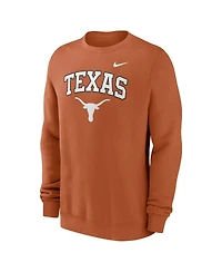 Nike Men's Texas Orange Longhorns Arch Pullover Sweatshirt