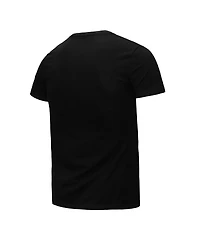 Mitchell & Ness Men's Mike Modano Black Dallas Stars Player Collage Name Number T-Shirt
