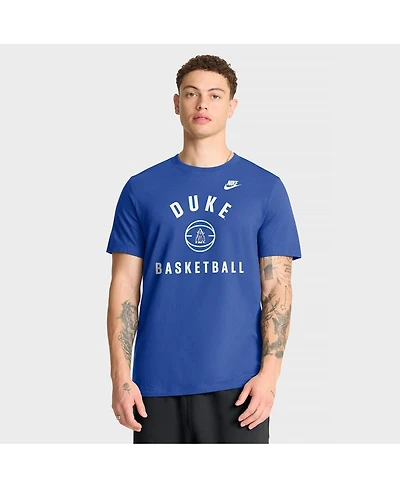 Nike Men's Royal Duke Blue Devils Basketball Legacy Arch T-Shirt