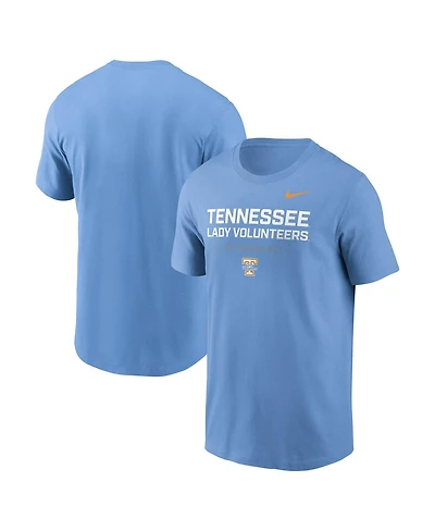 Nike Men's Light Blue Tennessee Volunteers 2025 Courtside Basketball Performance T-Shirt