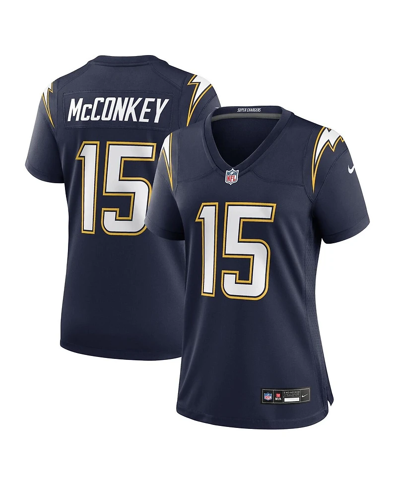 Nike Women'sLadd McConkey Navy Los Angeles Chargers Alternate Super Game Jersey