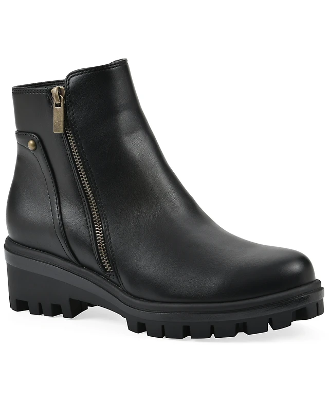 White Mountain Women's Tahj Lug Sole Booties at CoolSprings