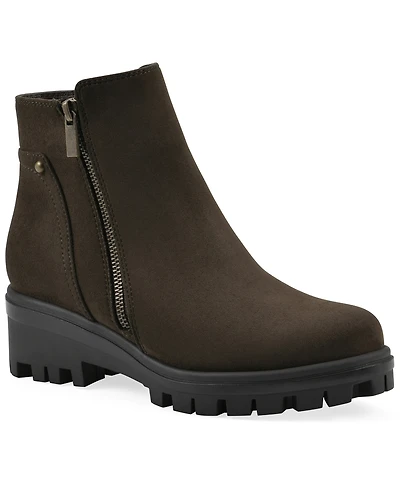 White Mountain Women's Tahj Lug Sole Booties