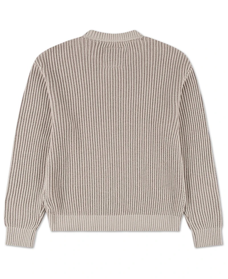 abercrombie kids Little and Big Boys Plated Stitch Crew Sweater