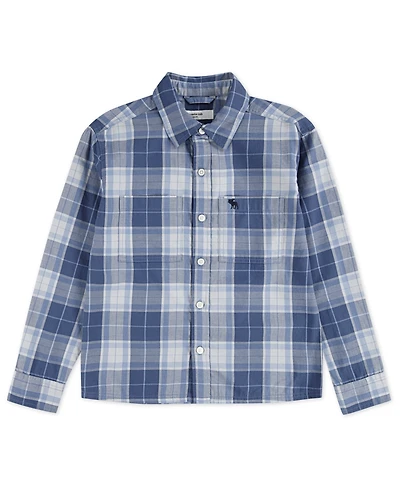 abercrombie kids Little and Big Boys Luxe Twill Shirt