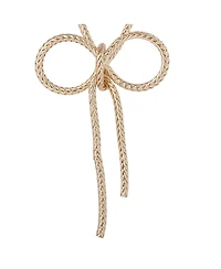 BCBGeneration Gold Bow Pendant Chain Necklace