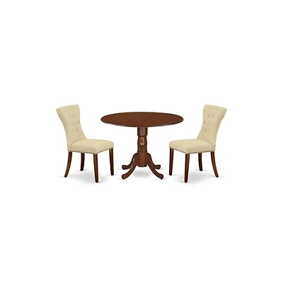 East West Furniture Dining Room Set Mahogany
