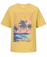 Roxy Girls 7-16 Sunsetter Oversize Short Sleeve T-Shirt
