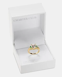 Charter Club Cubic Zirconia & Color Crystal Ring, Macy's Exclusive