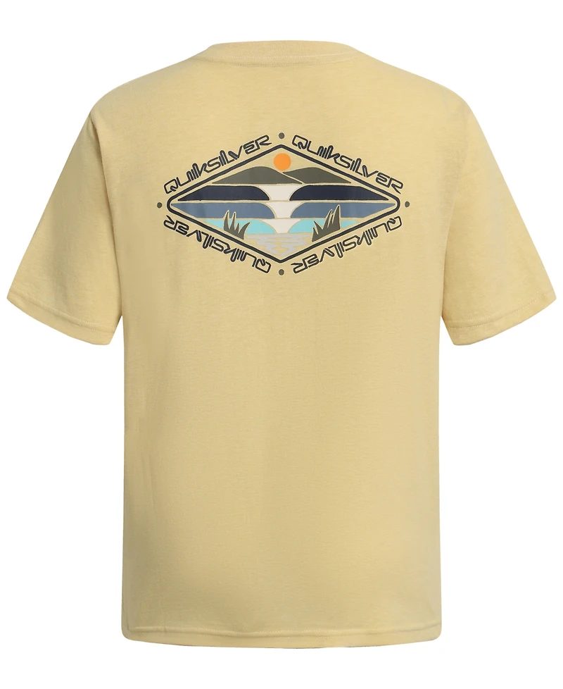 Quiksilver Boys 8-20 Peak Day Crewneck Short Sleeve T-Shirt