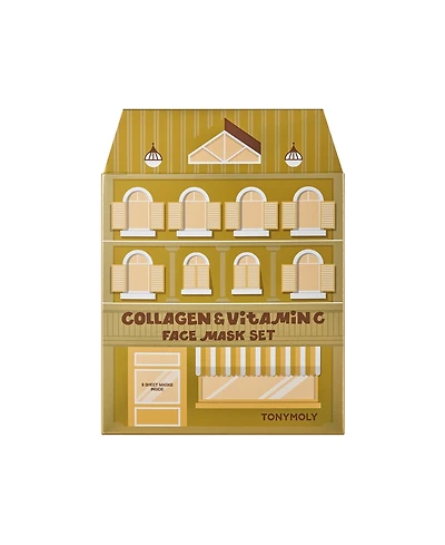 Tonymoly 6-Pc. Mini House Of Mask Vitamin C + Collagen Face Mask Set
