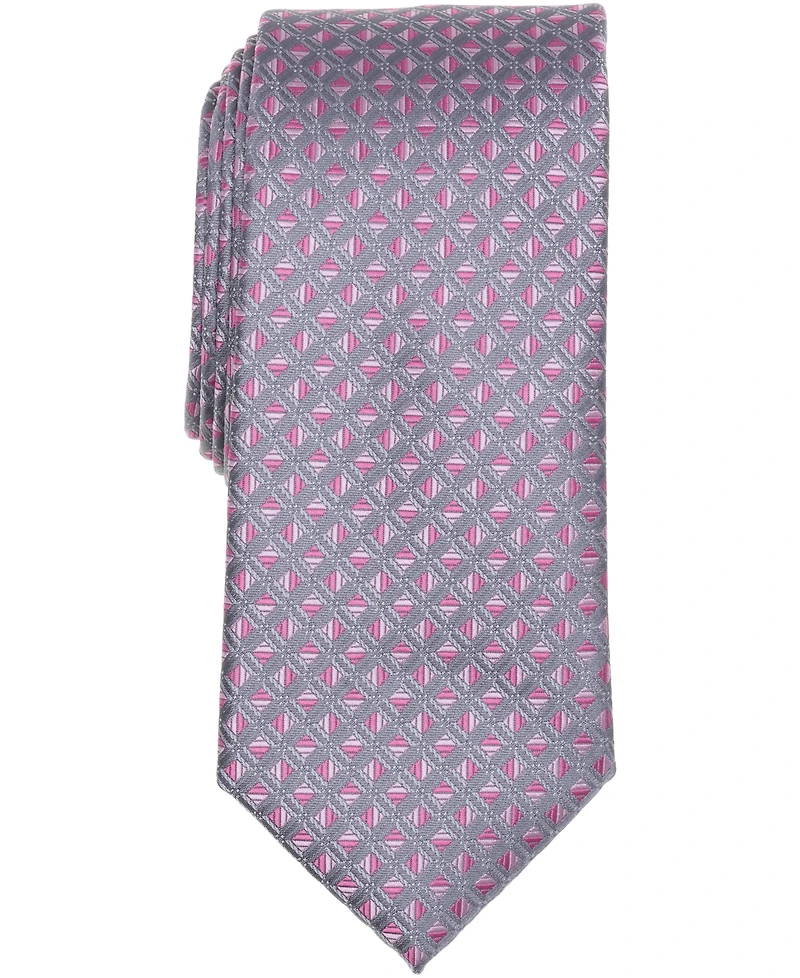 Perry Ellis Portfolio Men's Rosser Geo Pattern Classic Fit Tie