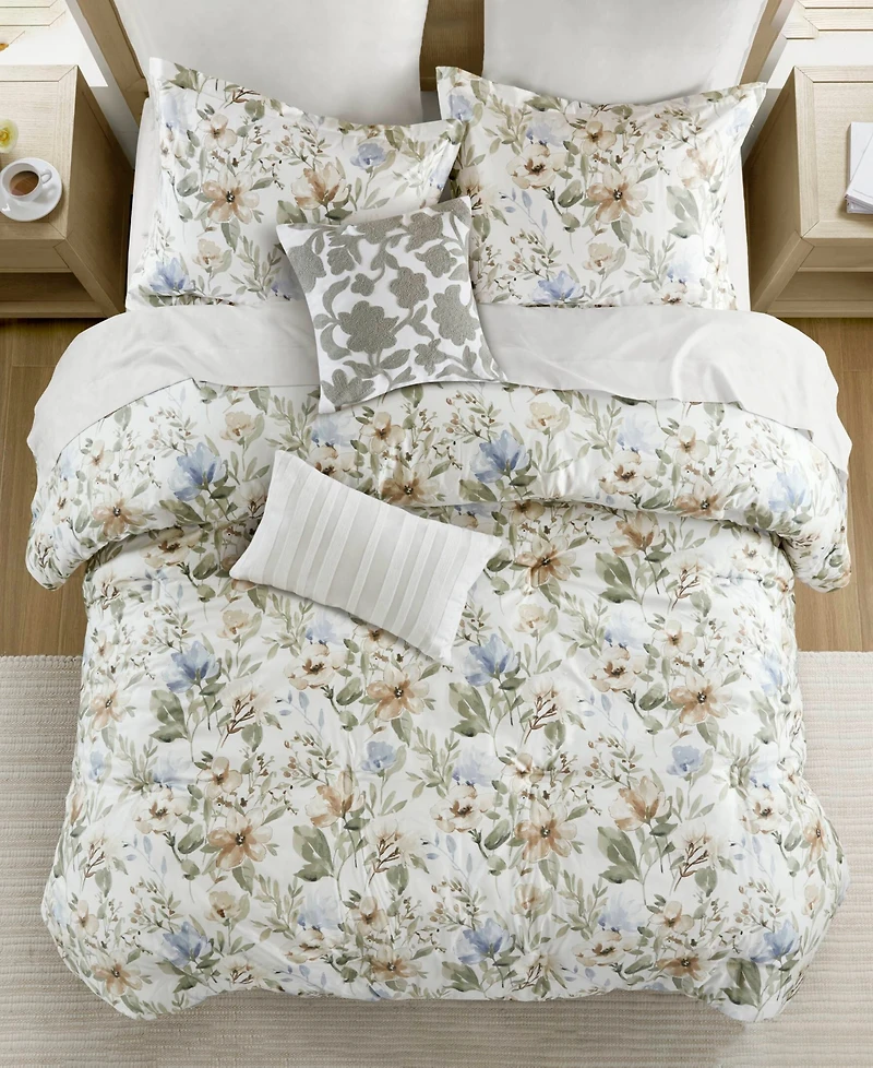 Harbor House Herbal Print Oversized 6-Pc. Comforter Set