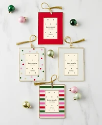 Kate Spade Be Jolly "Forever" Mini Frame Ornament