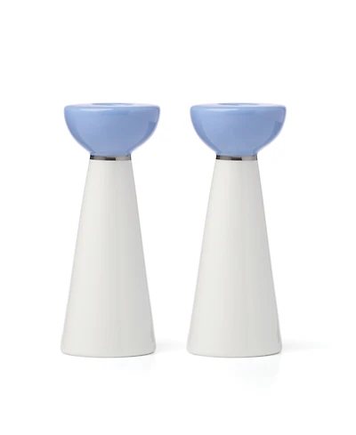Kate Spade Oak Street Candlestick Holders, Set of 2