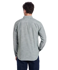Weatherproof Vintage Men's Winter Chambray Solid Shirt
